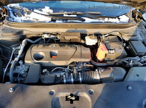 5J8TC2H83RL012795 2024 ACURA RDX Черный Вид задней части салона