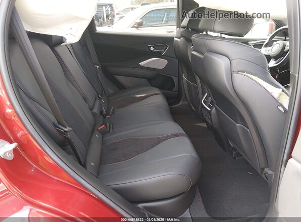 5J8TC2H87PL008522 2023 ACURA RDX Red VIN կոդի պիտակի տեսք