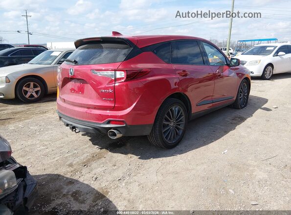 5J8TC2H87PL008522 2023 ACURA RDX Red Հետևի աջ