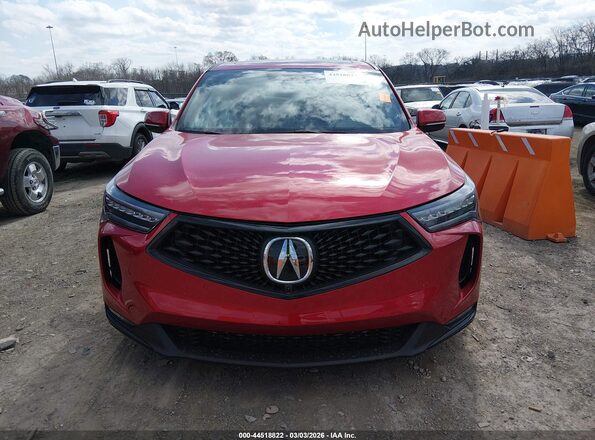 5J8TC2H87PL008522 2023 ACURA RDX Red Սարքավորումների վահանակի տեսք