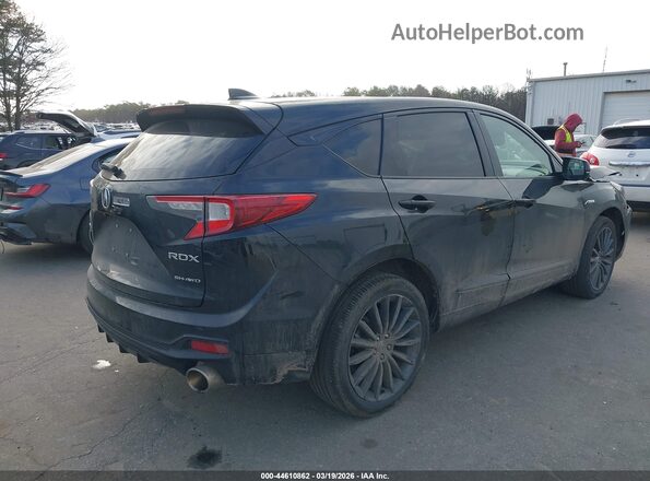 5J8TC2H87PL009735 2023 ACURA RDX Black Rear right