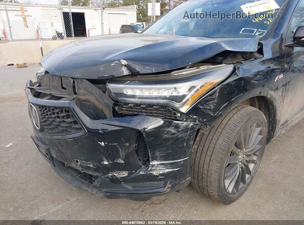 5J8TC2H87PL009735 2023 ACURA RDX Black Front view