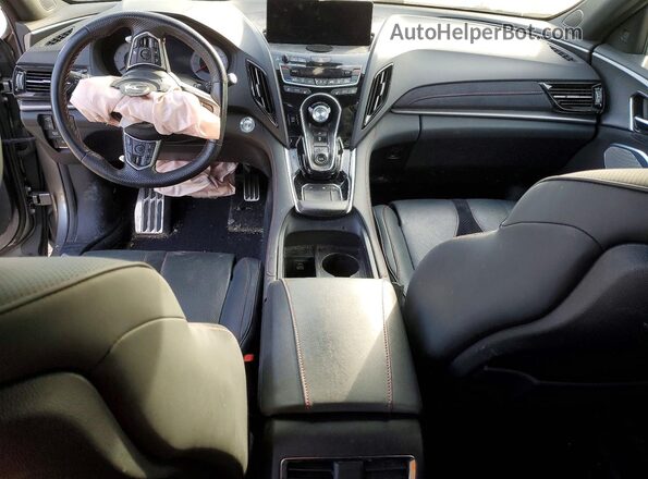 5J8TC2H88PL003782 2023 ACURA RDX Gray Dashboard view