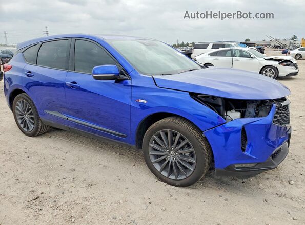 5J8TC2H8XNL000069 2022 ACURA RDX Blue Delantero derecho