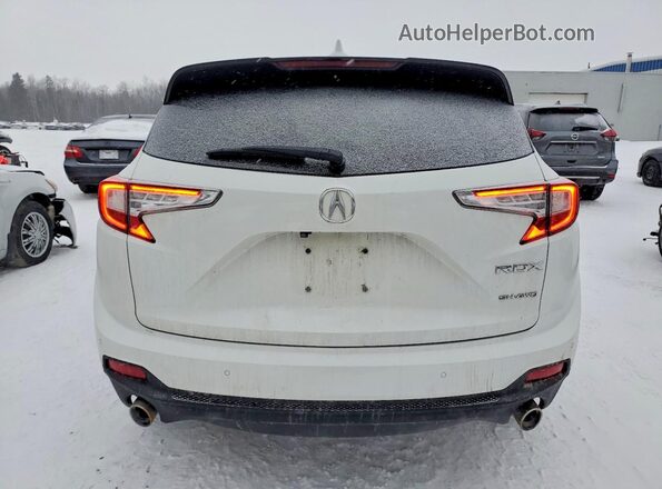 5J8TC2H94ML803676 2021 ACURA RDX White უკანა ხედი