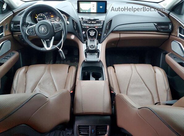 5J8TC2H94ML803676 2021 ACURA RDX White წინა პანელის ხედი