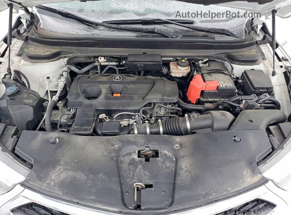 5J8TC2H94ML803676 2021 ACURA RDX White ძრავის განყოფილების ხედი