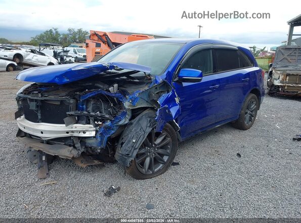 5J8YD4H01LL032320 2020 ACURA MDX Черный Передняя левая четверть