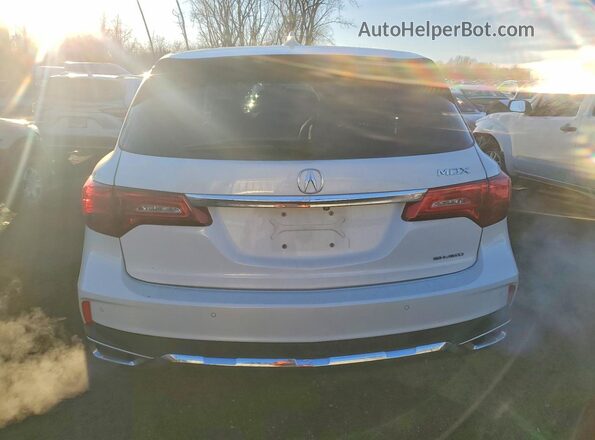 5J8YD4H55LL006492 2020 ACURA MDX White Rear view