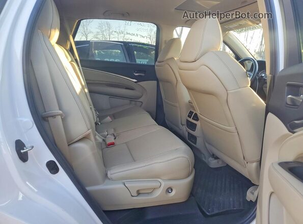 5J8YD4H55LL006492 2020 ACURA MDX White Rear interior view