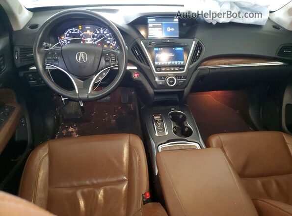 5J8YD4H57KL006606 2019 ACURA MDX Brown 