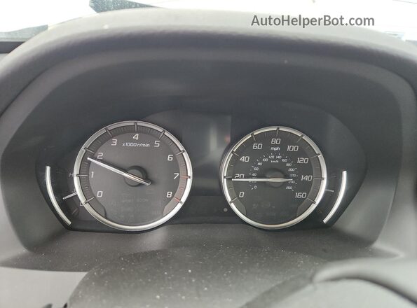 5J8YD4H87LL028651 2020 ACURA MDX White ხელსაწყოთა პანელის ხედი