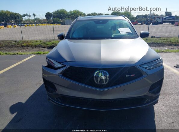 5J8YD8H84RL001844 2024 ACURA MDX Gray Widok zestawu wskaźników