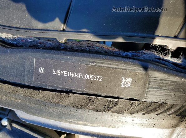 5J8YE1H04PL005372 2023 ACURA MDX Silver Widok komory silnika