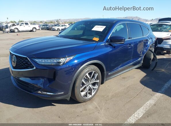 5J8YE1H43RL017423 2024 ACURA MDX Синий Передняя левая четверть