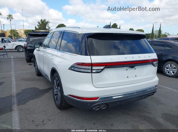 5LM5J6WC1SGL18168 2025 LINCOLN AVIATOR White Հետևի ձախ