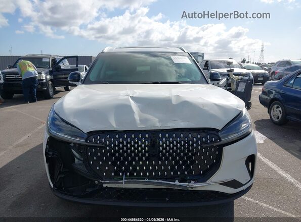 5LM5J6WC1SGL18168 2025 LINCOLN AVIATOR White Սարքավորումների վահանակի տեսք