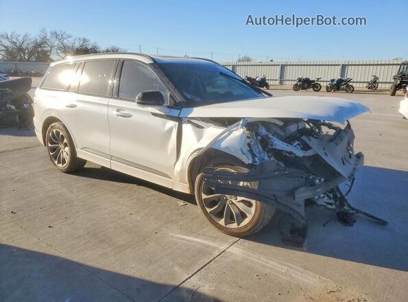 5LM5J6WC5SGL23437 2025 LINCOLN AVIATOR White Передня права чверть