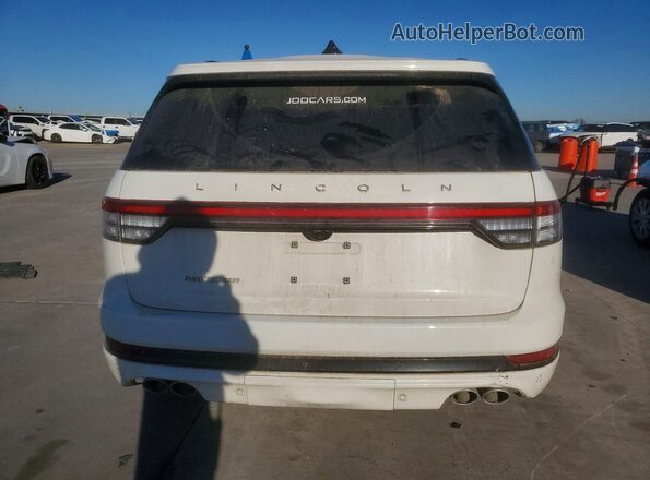 5LM5J6WC5SGL23437 2025 LINCOLN AVIATOR White Вид ззаду