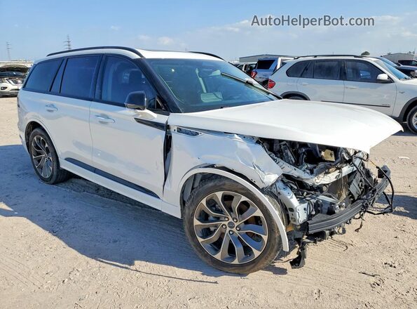 5LM5J6WC5SGL23437 2025 LINCOLN AVIATOR White Delantero derecho