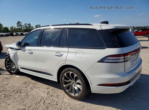 5LM5J6WC5SGL23437 2025 LINCOLN AVIATOR White Trasero izquierdo