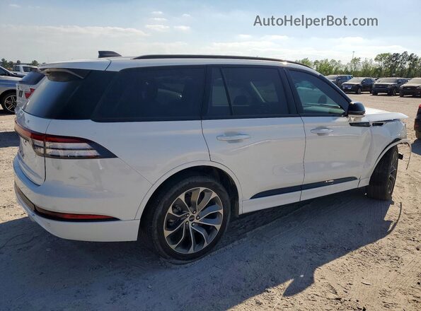 5LM5J6WC5SGL23437 2025 LINCOLN AVIATOR White Trasero derecho