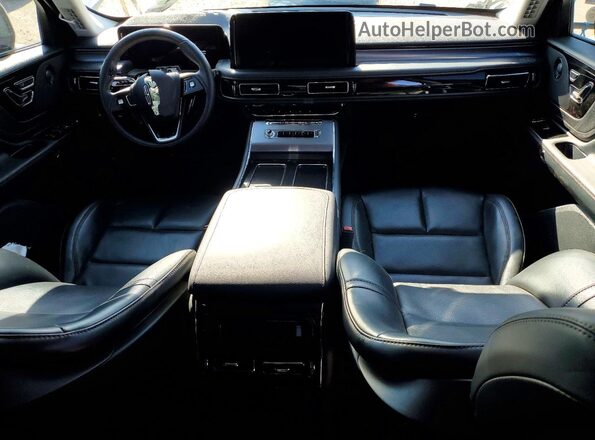 5LM5J6WC5SGL23437 2025 LINCOLN AVIATOR White Vista del salpicadero