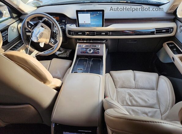 5LM5J7WC0MGL14184 2021 LINCOLN AVIATOR Tan 