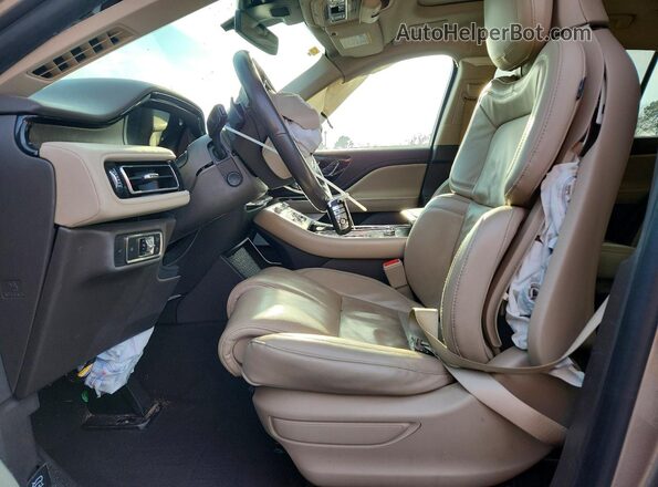 5LM5J7WC0MGL14184 2021 LINCOLN AVIATOR Tan 