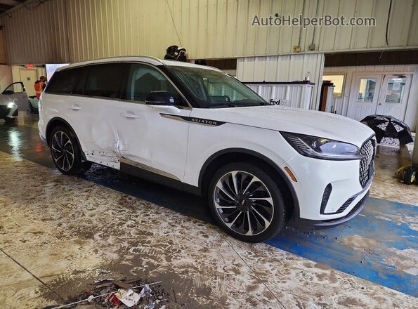 5LM5J7WC6SGL10461 2025 LINCOLN AVIATOR White წინა მარჯვენა
