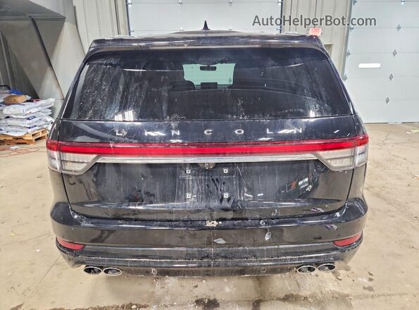 5LM5J7XC0MGL07038 2021 LINCOLN AVIATOR Black Вид ззаду