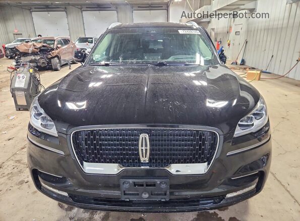 5LM5J7XC0MGL07038 2021 LINCOLN AVIATOR Black Вид спереду