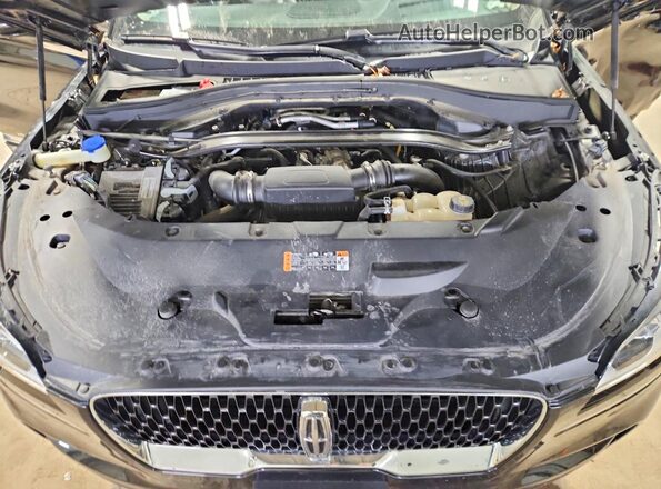 5LM5J7XC0MGL07038 2021 LINCOLN AVIATOR Black Вид підкапотного простору