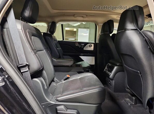 5LM5J7XC0MGL07038 2021 LINCOLN AVIATOR Black Вид задньої частини салону