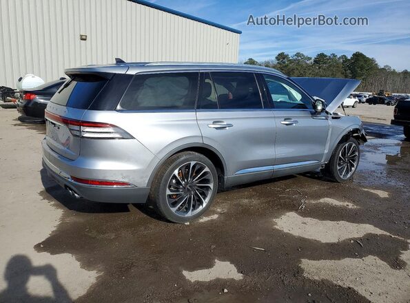 5LM5J7XC1MGL08103 2021 LINCOLN AVIATOR Silver Rear right