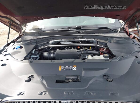 5LM5J7XC2LGL30528 2020 LINCOLN AVIATOR Burgundy Widok z tyłu