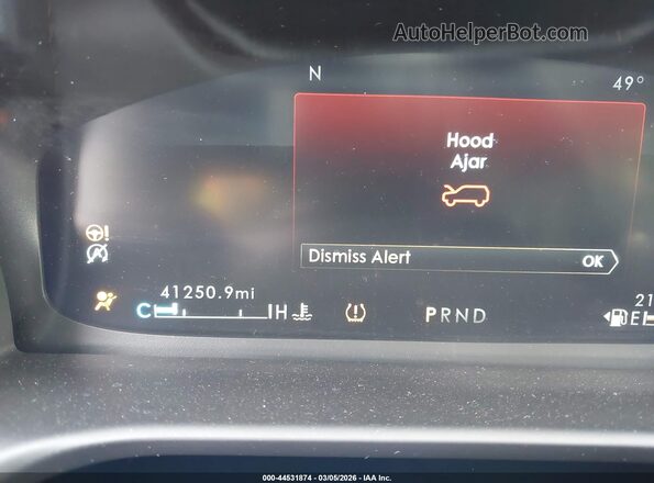 5LM5J7XC2LGL30528 2020 LINCOLN AVIATOR Burgundy Widok tylnych siedzeń