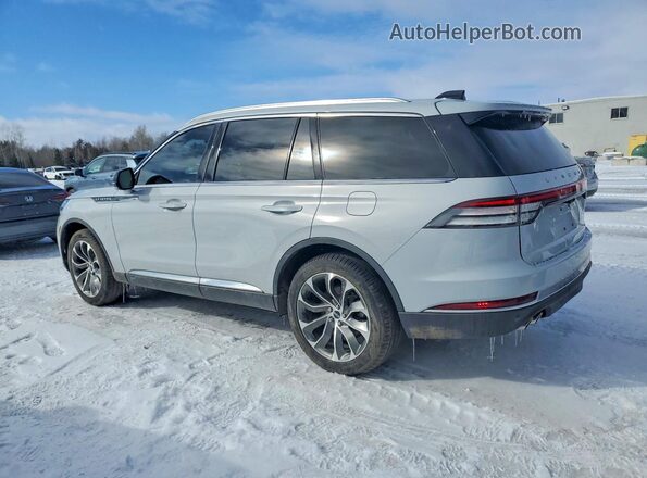 5LM5J7XC2SGL26378 2025 LINCOLN AVIATOR Серебряный Задняя левая четверть