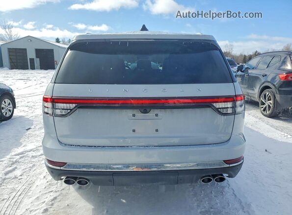 5LM5J7XC2SGL26378 2025 LINCOLN AVIATOR Серебряный Вид сзади