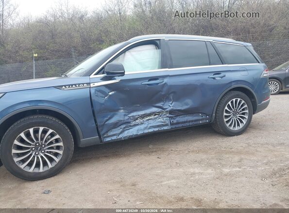 5LM5J7XC4LGL08756 2020 LINCOLN AVIATOR Blue Դիմացի տեսք