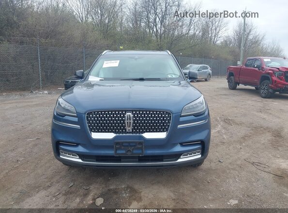 5LM5J7XC4LGL08756 2020 LINCOLN AVIATOR Blue Սալոնի հետևի տեսք