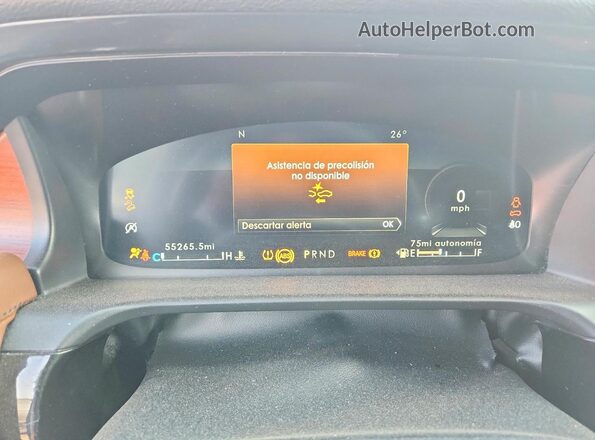 5LM5J7XC5NGL01432 2022 LINCOLN AVIATOR White Instrument cluster view