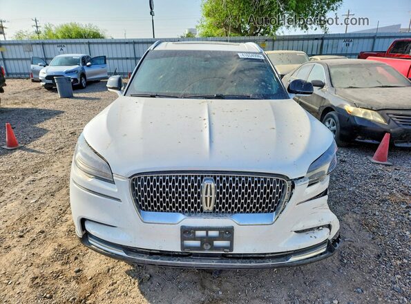 5LM5J7XC5NGL01432 2022 LINCOLN AVIATOR White Front view