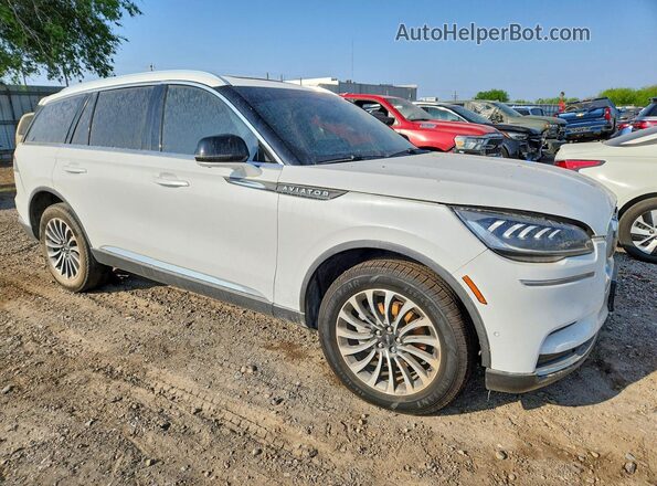5LM5J7XC5NGL01432 2022 LINCOLN AVIATOR White Front right