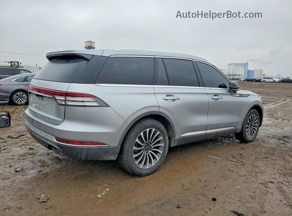 5LM5J7XC6NGL08860 2022 LINCOLN AVIATOR Silver Tył prawy