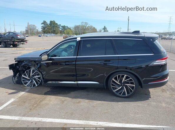 5LM5J7XC7SGL20401 2025 LINCOLN AVIATOR Black Вид задньої частини салону