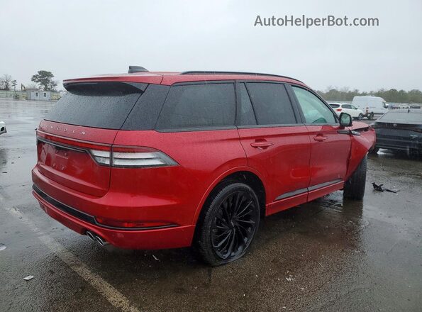 5LM5J7XC7SGL26196 2025 LINCOLN AVIATOR Red Հետևի աջ