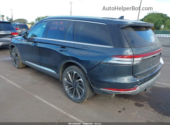 5LM5J7XC9MGL02310 2021 LINCOLN AVIATOR Blue Tył lewy