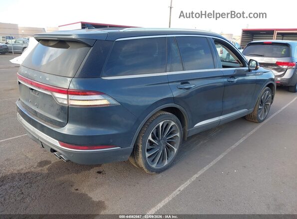5LM5J7XC9MGL02310 2021 LINCOLN AVIATOR Blue Tył prawy