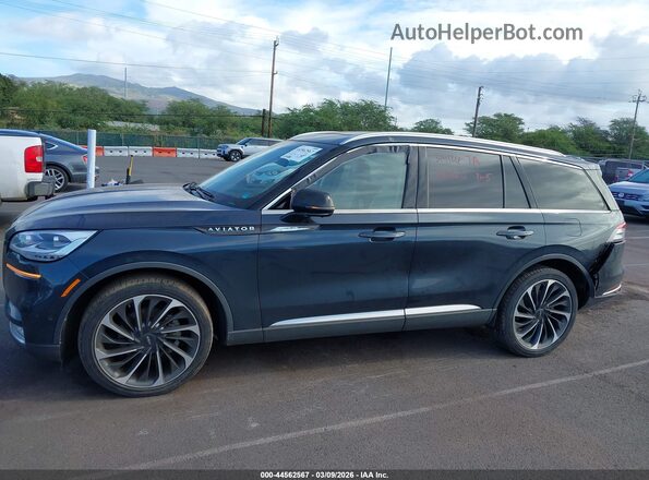 5LM5J7XC9MGL02310 2021 LINCOLN AVIATOR Blue 